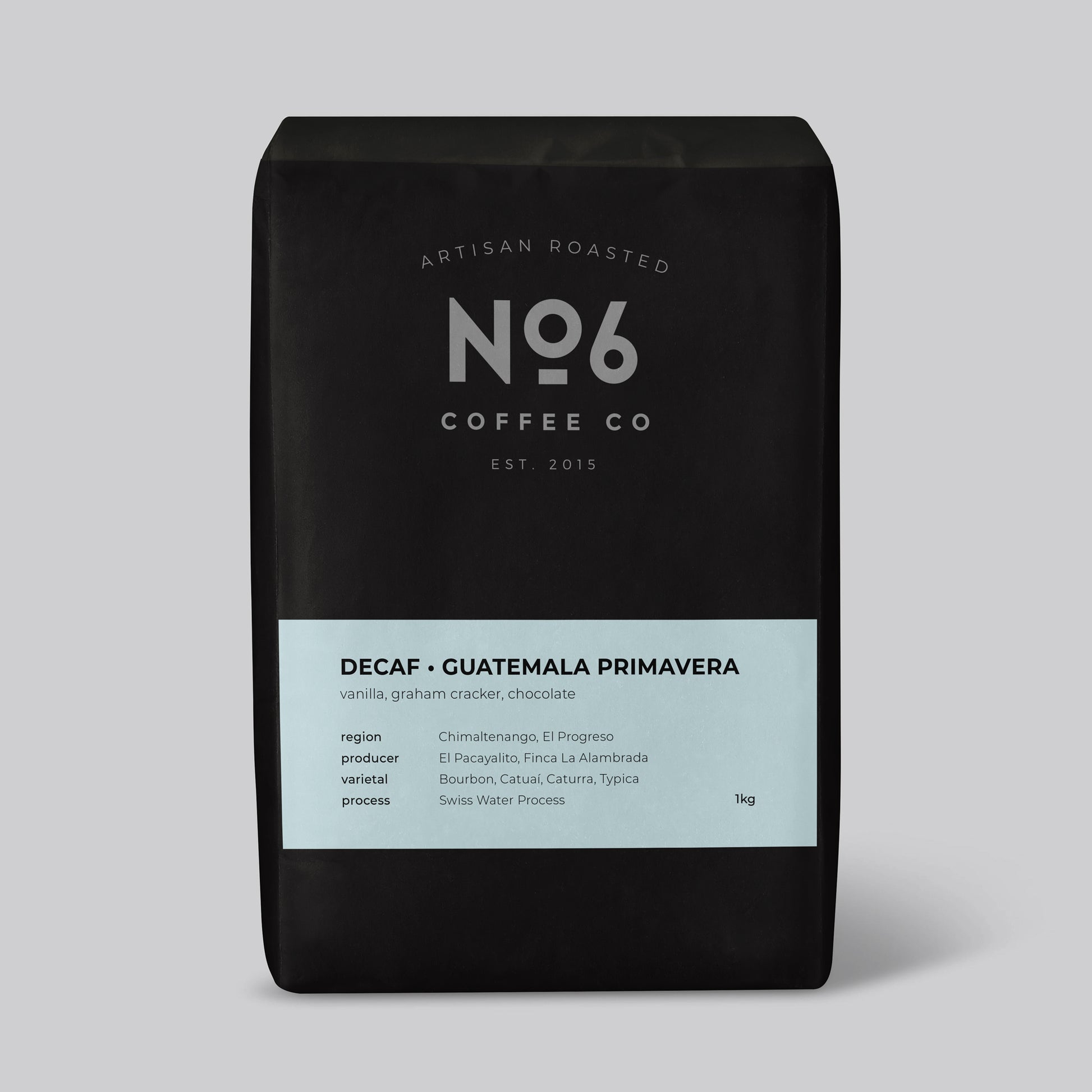 SWP Decaf Primavera - No6 Coffee Co.